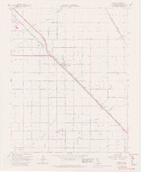 Berenda California Historical topographic map, 1:24000 scale, 7.5 X 7.5 Minute, Year 1961