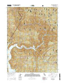 Berry Creek California Current topographic map, 1:24000 scale, 7.5 X 7.5 Minute, Year 2015