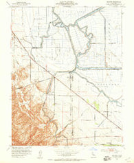 Bethany California Historical topographic map, 1:24000 scale, 7.5 X 7.5 Minute, Year 1952
