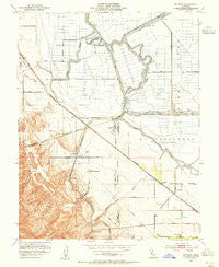 Bethany California Historical topographic map, 1:24000 scale, 7.5 X 7.5 Minute, Year 1952