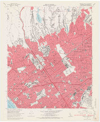 Beverly Hills California Historical topographic map, 1:24000 scale, 7.5 X 7.5 Minute, Year 1966