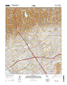 Beverly Hills California Current topographic map, 1:24000 scale, 7.5 X 7.5 Minute, Year 2015