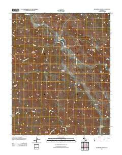 Bickmore Canyon California Historical topographic map, 1:24000 scale, 7.5 X 7.5 Minute, Year 2012