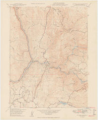 Bidwell Bar California Historical topographic map, 1:24000 scale, 7.5 X 7.5 Minute, Year 1950