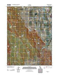 Bieber California Historical topographic map, 1:24000 scale, 7.5 X 7.5 Minute, Year 2012