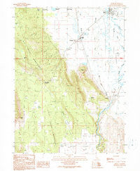Bieber California Historical topographic map, 1:24000 scale, 7.5 X 7.5 Minute, Year 1990