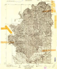 Big Bar California Historical topographic map, 1:96000 scale, 30 X 30 Minute, Year 1909
