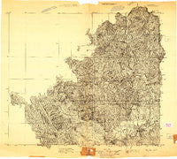 Big Bar California Historical topographic map, 1:96000 scale, 30 X 30 Minute, Year 1909