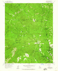 Big Basin California Historical topographic map, 1:24000 scale, 7.5 X 7.5 Minute, Year 1955