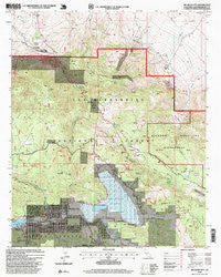 Big Bear City California Historical topographic map, 1:24000 scale, 7.5 X 7.5 Minute, Year 1996