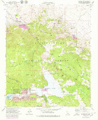 Big Bear City California Historical topographic map, 1:24000 scale, 7.5 X 7.5 Minute, Year 1971