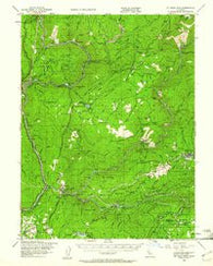 Big Bend Mtn California Historical topographic map, 1:62500 scale, 15 X 15 Minute, Year 1948