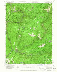 Big Bend Mtn California Historical topographic map, 1:62500 scale, 15 X 15 Minute, Year 1948