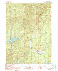 Big Bend California Historical topographic map, 1:24000 scale, 7.5 X 7.5 Minute, Year 1990