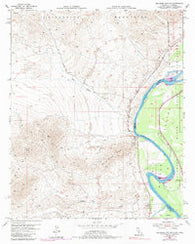 Big Maria Mts. NE California Historical topographic map, 1:24000 scale, 7.5 X 7.5 Minute, Year 1954