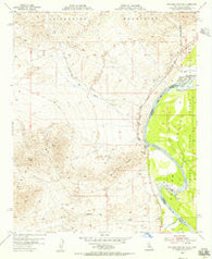 Big Maria Mts. NE California Historical topographic map, 1:24000 scale, 7.5 X 7.5 Minute, Year 1954