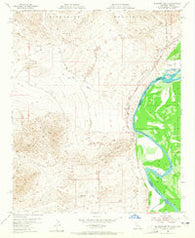 Big Maria Mts NE California Historical topographic map, 1:24000 scale, 7.5 X 7.5 Minute, Year 1954
