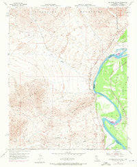 Big Maria Mts NE California Historical topographic map, 1:24000 scale, 7.5 X 7.5 Minute, Year 1954