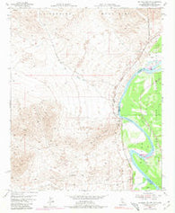 Big Maria Mts NE California Historical topographic map, 1:24000 scale, 7.5 X 7.5 Minute, Year 1954