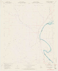Big Maria Mts NE California Historical topographic map, 1:24000 scale, 7.5 X 7.5 Minute, Year 1954