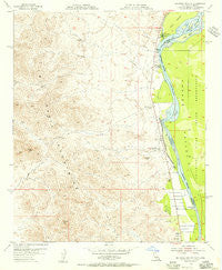 Big Maria Mts SE California Historical topographic map, 1:24000 scale, 7.5 X 7.5 Minute, Year 1955