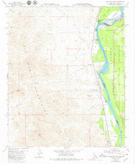 Big Maria Mts SE California Historical topographic map, 1:24000 scale, 7.5 X 7.5 Minute, Year 1955