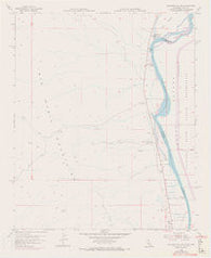 Big Maria Mts SE California Historical topographic map, 1:24000 scale, 7.5 X 7.5 Minute, Year 1955