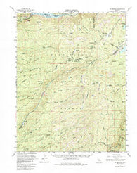 Big Meadow California Historical topographic map, 1:62500 scale, 15 X 15 Minute, Year 1956