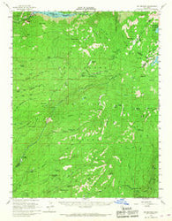 Big Meadow California Historical topographic map, 1:62500 scale, 15 X 15 Minute, Year 1956