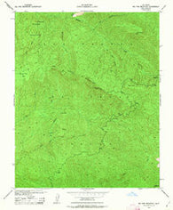 Big Pine Mountain California Historical topographic map, 1:24000 scale, 7.5 X 7.5 Minute, Year 1943