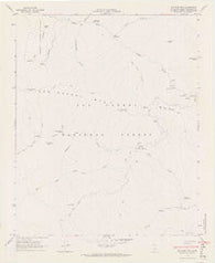 Big Pine Mtn California Historical topographic map, 1:24000 scale, 7.5 X 7.5 Minute, Year 1964