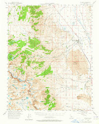 Big Pine California Historical topographic map, 1:62500 scale, 15 X 15 Minute, Year 1950