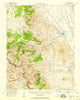 Big Pine California Historical topographic map, 1:62500 scale, 15 X 15 Minute, Year 1950
