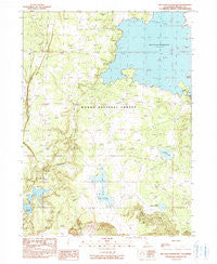 Big Sage Reservoir California Historical topographic map, 1:24000 scale, 7.5 X 7.5 Minute, Year 1990