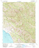 Big Sur California Historical topographic map, 1:24000 scale, 7.5 X 7.5 Minute, Year 1956