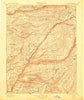 Big Trees California Historical topographic map, 1:125000 scale, 30 X 30 Minute, Year 1901