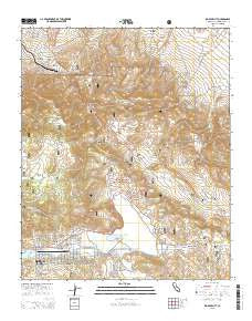 Big Bear City California Current topographic map, 1:24000 scale, 7.5 X 7.5 Minute, Year 2015