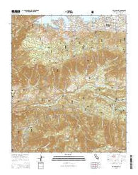 Big Bear Lake California Current topographic map, 1:24000 scale, 7.5 X 7.5 Minute, Year 2015