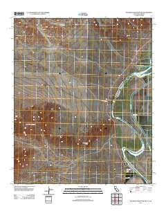 Big Maria Mountains NE California Historical topographic map, 1:24000 scale, 7.5 X 7.5 Minute, Year 2012