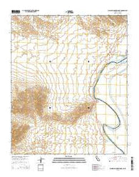 Big Maria Mountains NE California Current topographic map, 1:24000 scale, 7.5 X 7.5 Minute, Year 2015