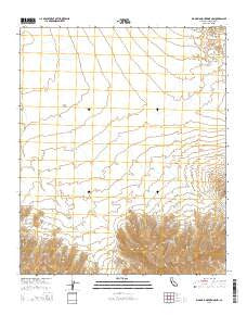 Big Maria Mountains NW California Current topographic map, 1:24000 scale, 7.5 X 7.5 Minute, Year 2015