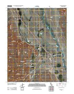 Big Pine California Historical topographic map, 1:24000 scale, 7.5 X 7.5 Minute, Year 2012