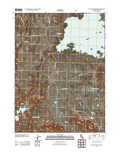 Big Sage Reservoir California Historical topographic map, 1:24000 scale, 7.5 X 7.5 Minute, Year 2012