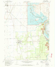 Biggs California Historical topographic map, 1:24000 scale, 7.5 X 7.5 Minute, Year 1970