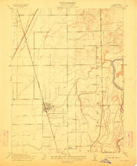 Biggs California Historical topographic map, 1:31680 scale, 7.5 X 7.5 Minute, Year 1912