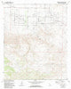 Bighorn Canyon California Historical topographic map, 1:24000 scale, 7.5 X 7.5 Minute, Year 1972