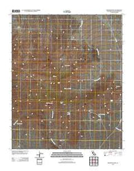 Bighorn Basin California Historical topographic map, 1:24000 scale, 7.5 X 7.5 Minute, Year 2012
