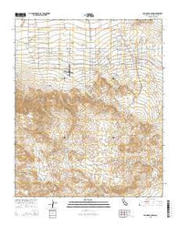 Bighorn Canyon California Current topographic map, 1:24000 scale, 7.5 X 7.5 Minute, Year 2015