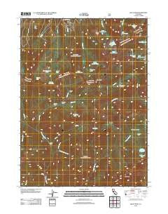 Billys Peak California Historical topographic map, 1:24000 scale, 7.5 X 7.5 Minute, Year 2012