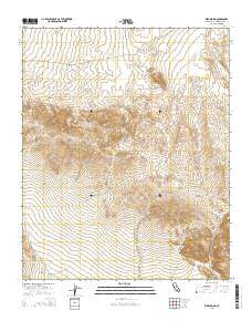 Bird Spring California Current topographic map, 1:24000 scale, 7.5 X 7.5 Minute, Year 2015